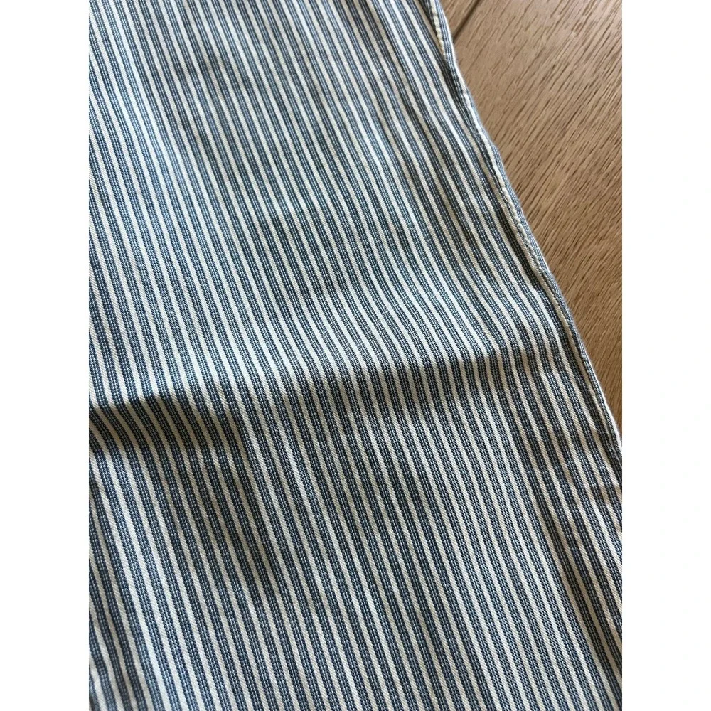 JOE'S Jeans Women's Size 27 Striped‎ Slim Fit Straight Leg Ankle Pants